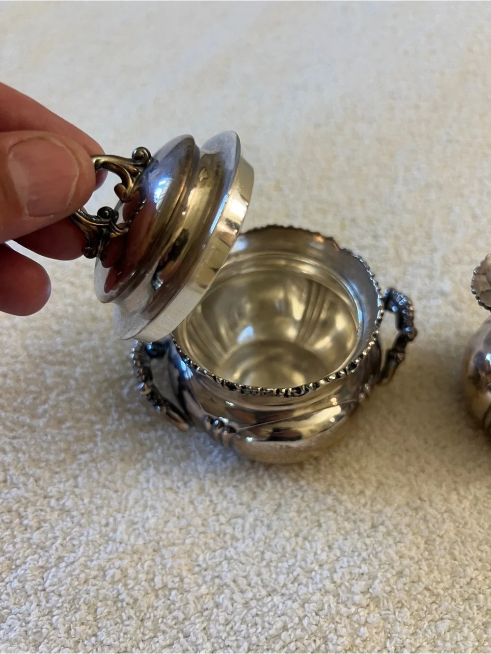 Meriden Silver matched meriden